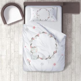 İnstababyrooms 1417 Dijital Baskılı Renkli 160x220 cm Bebek Nevresim Takımı