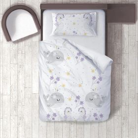 İnstababyrooms 1420 Dijital Baskılı Renkli 160x220 cm Bebek Nevresim Takımı