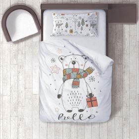 İnstababyrooms 1424 Dijital Baskılı Renkli 160x220 cm Bebek Nevresim Takımı