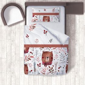 İnstababyrooms 1440 Dijital Baskılı Renkli 160x220 cm Bebek Nevresim Takımı
