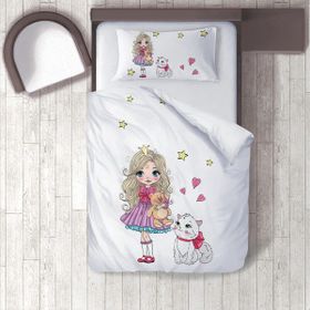 İnstababyrooms 154 Dijital Baskılı Renkli 160x220 cm Bebek Nevresim Takımı