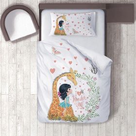 İnstababyrooms 163 Dijital Baskılı Renkli 160x220 cm Bebek Nevresim Takımı