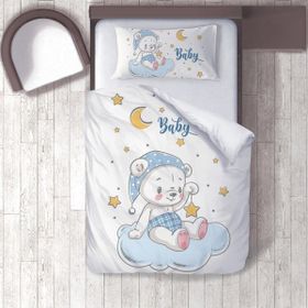 İnstababyrooms 164 Dijital Baskılı Renkli 160x220 cm Bebek Nevresim Takımı