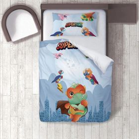İnstababyrooms 168 Dijital Baskılı Renkli 160x220 cm Bebek Nevresim Takımı