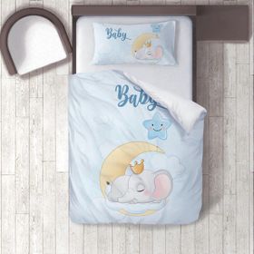 İnstababyrooms 171 Dijital Baskılı Renkli 160x220 cm Bebek Nevresim Takımı