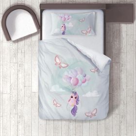 İnstababyrooms 181 Dijital Baskılı Renkli 160x220 cm Bebek Nevresim Takımı