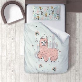 İnstababyrooms 197 Dijital Baskılı Renkli 160x220 cm Bebek Nevresim Takımı