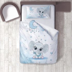 İnstababyrooms 210 Dijital Baskılı Renkli 160x220 cm Bebek Nevresim Takımı