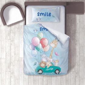 İnstababyrooms 216 Dijital Baskılı Renkli 160x220 cm Bebek Nevresim Takımı