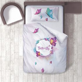 İnstababyrooms 224 Dijital Baskılı Renkli 160x220 cm Bebek Nevresim Takımı