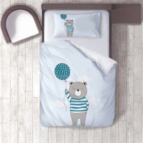 İnstababyrooms 253 Dijital Baskılı Renkli 160x220 cm Bebek Nevresim Takımı