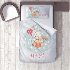 İnstababyrooms 263 Dijital Baskılı Renkli 160x220 cm Bebek Nevresim Takımı