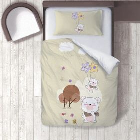 İnstababyrooms 275 Dijital Baskılı Renkli 160x220 cm Bebek Nevresim Takımı
