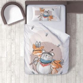 İnstababyrooms 287 Dijital Baskılı Renkli 160x220 cm Bebek Nevresim Takımı