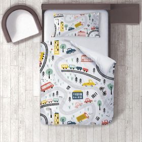 İnstababyrooms 293 Dijital Baskılı Renkli 160x220 cm Bebek Nevresim Takımı