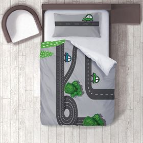 İnstababyrooms 294 Dijital Baskılı Renkli 160x220 cm Bebek Nevresim Takımı