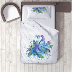 İnstababyrooms 308 Dijital Baskılı Renkli 160x220 cm Bebek Nevresim Takımı