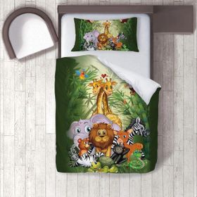 İnstababyrooms 313 Dijital Baskılı Renkli 160x220 cm Bebek Nevresim Takımı