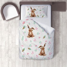 İnstababyrooms 317 Dijital Baskılı Renkli 160x220 cm Bebek Nevresim Takımı