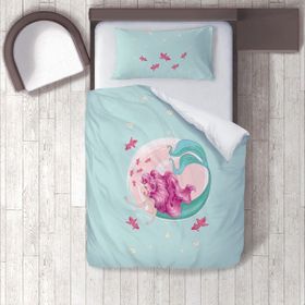 İnstababyrooms 318 Dijital Baskılı Renkli 160x220 cm Bebek Nevresim Takımı