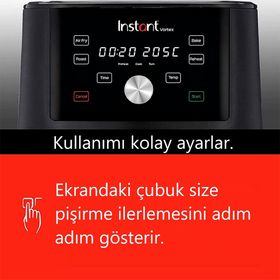 Instant Vortex 3.8 lt Siyah Airfryer