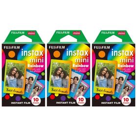Instax HBCV00000EPAUW Mini Rainbow 10x3 Film Seti