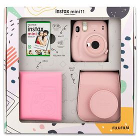 Instax Mini 11 Kare Albümlü Pembe Box