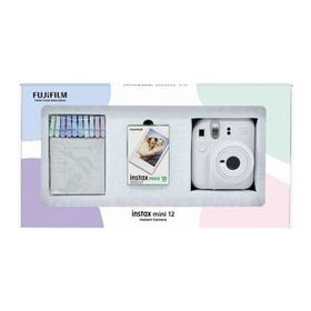 Instax Mini 12 Beyaz 10'lu Film Mandal Bundle Box ve Fotoğraf Makinesi