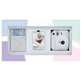 Instax Mini 12 Beyaz 10'lu Film Mandal Bundle Box ve Fotoğraf Makinesi