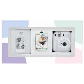 Instax Mini 12 Beyaz 10'lu Film PVC Albüm Bundle Box ve Fotoğraf Makinesi