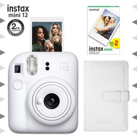 Instax Mini 12 Beyaz 20'li Film Laporta Albüm ve Fotoğraf Makinesi Seti
