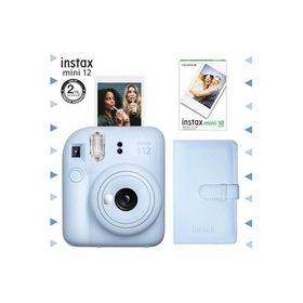 Instax Mini 12 Mavi 10'lu Film Laporta Albüm ve Fotoğraf Makinesi Seti