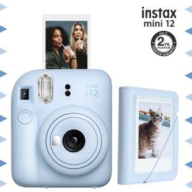 Instax Mini 12 Mavi 28'li Mini Albüm ve Fotoğraf Makinesi Seti