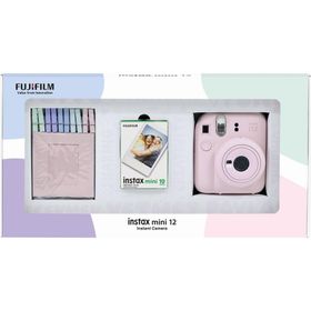 Instax Mini 12 Pembe 10'lu Film Mandal Bundle Box ve Fotoğraf Makinesi