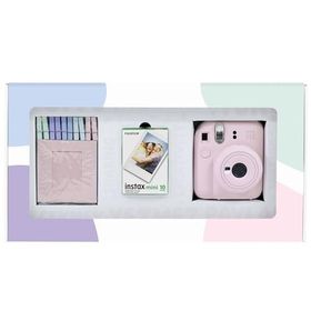 Instax Mini 12 Pembe 10'lu Film Mandal Bundle Box ve Fotoğraf Makinesi