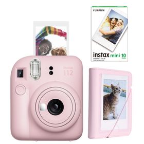 Instax Mini 12 Pembe 10'lu Film Mini Albüm ve Fotoğraf Makinesi Seti