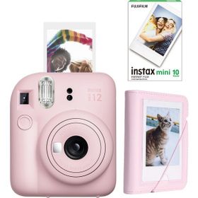 Instax Mini 12 Pembe 10'lu Film Mini Albüm ve Fotoğraf Makinesi Seti