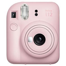 Instax Mini 12 Pembe Fotoğraf Makinesi ve Şeffaf Kılıf Seti