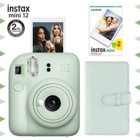 Instax Mini 12 Yeşil 20'li Film Laporta Albüm ve Fotoğraf Makinesi Seti