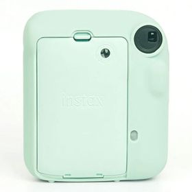 Instax Mini 12 Yeşil Fotoğraf Makinesi 10'lu Film Çerçeve ve Deri Kılıf Seti