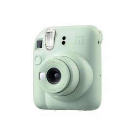 Instax Mini 12 Yeşil Fotoğraf Makinesi 10'lu Film ve Mini Albüm Seti