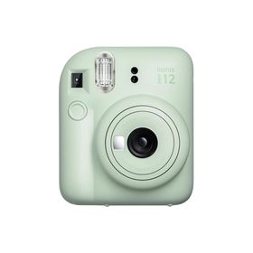 Instax Mini 12 Yeşil Fotoğraf Makinesi 20'li Film Çerçeve ve Kare Albüm Seti