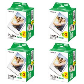 Instax Mini 20'li Film 4'lü 80 Poz Set