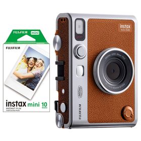 Instax Mini Evo Kahverengi 10'lu Film ve Fotoğraf Makinesi