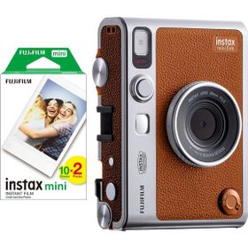 Instax Mini Evo Kahverengi 20'li Film ve Fotoğraf Makinesi