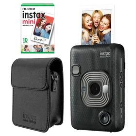 Instax Mini LiPlay Hybrid Dark Gray Fotoğraf Makinesi