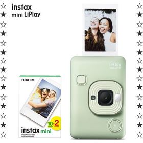 Instax Mini LiPlay Hybrid Matcha Green 20'li Film Fotoğraf Makinesi