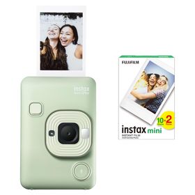Instax Mini LiPlay Hybrid Matcha Green 20'li Film Fotoğraf Makinesi