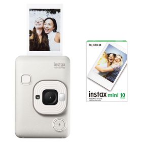Instax Mini LiPlay Hybrid Misty White 10'lu Film Fotoğraf Makinesi