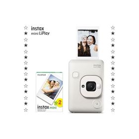 Instax Mini LiPlay Hybrid Misty White 20'li Film Fotoğraf Makinesi